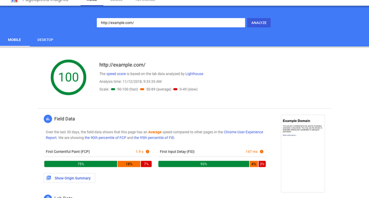 Google Page Speed Insight - Comment améliorer son référencement Google au Maroc